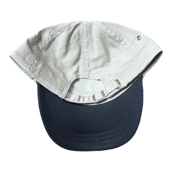 Caterpillar CAT Equipment Tan Canvas Embroidered Adjustable Cap Hat One Size - Picture 8 of 9